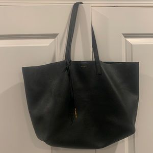 YSL Shopper Tote Black